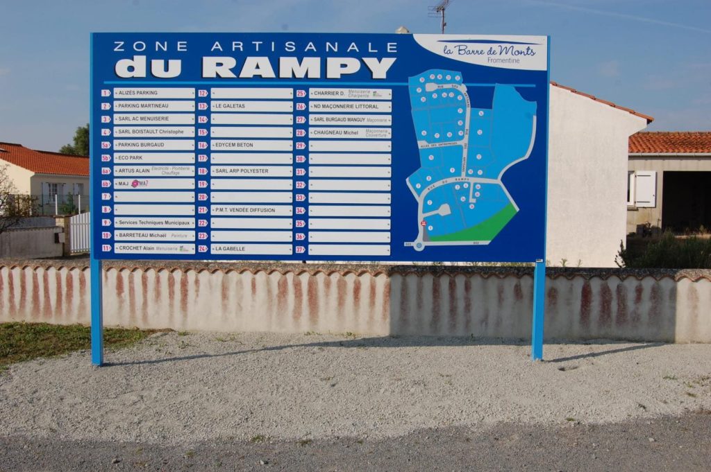 SARL PUBLICITE CABANETOS Publicite Saint Gilles Croix De Vie Realisation 11 1